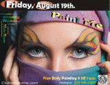 Friday, August 19th. / Body Painting Event