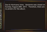 Closed / Hurricane Irene