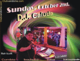 D.J. Caluda in the Main Room / Karaoke on the Patio