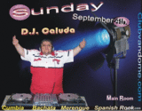 Sunday, Sept. 4th. D.J. Caluda in the Main Room