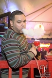 D.J. El Nino enjoying Hookah