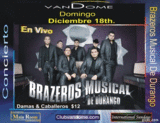 Sunday, December 18th. / Brazeros Musical De Durango / Main Room