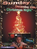 Sunday, December 25th. / Christmas Night / Marysol in the Main Room